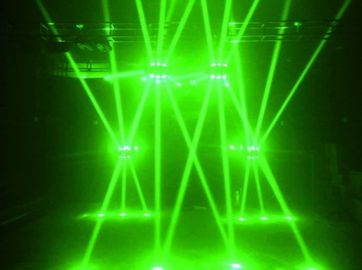 9 x 15 luz principal movente 4 do diodo emissor de luz de W RGBW em 1 efeito do feixe que escurece luzes fantasmas