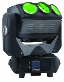 9 x 15 luz principal movente 4 do diodo emissor de luz de W RGBW em 1 efeito do feixe que escurece luzes fantasmas