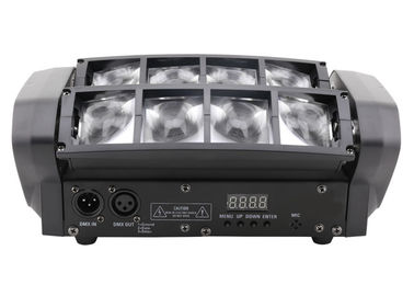 Luz principal movente da aranha da luz 10/14CH do diodo emissor de luz mini