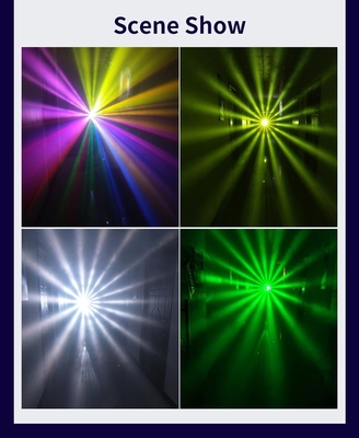 a decoração principal movente da fase de 230w 7r ilumina Gobos do feixe 17 de Dmx Sharpy