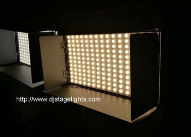 economia de energia video do painel da lâmpada do estúdio do diodo emissor de luz das cores de 110w 3000k-6500k Dmx dois