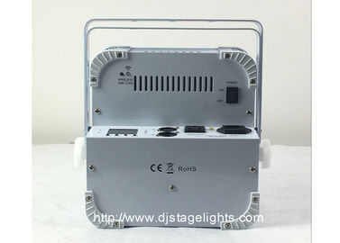 9pcsX18w latas sem fio da paridade do diodo emissor de luz do diodo emissor de luz DMX, luz conduzida recarregável da fase