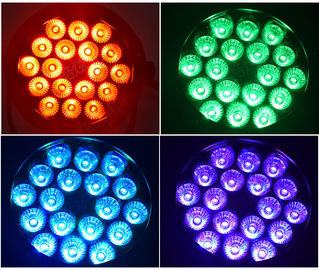 A fase conduzida exterior da paridade da Completo-cor ilumina-se com controle da voz DMX512/automotor