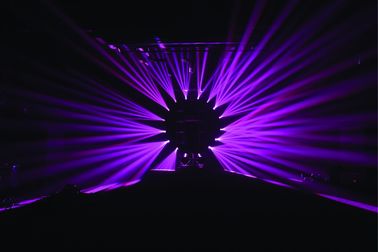 Luz principal movente conduzida do feixe da fase, luz do disco do DJ do estroboscópio do ponto de 17r 350w