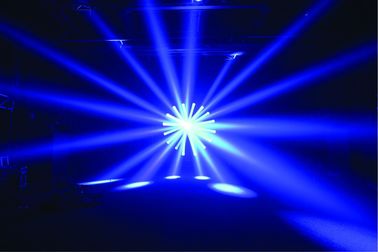 Luz principal movente 350watt do diodo emissor de luz do feixe da lavagem do ponto do poder superior para o partido/KTV/barra