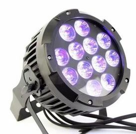 12 PCes * 18 watts 6 em 1 lavagem exterior UV do diodo emissor de luz de RGBWA/paridade impermeável do diodo emissor de luz iluminam-se