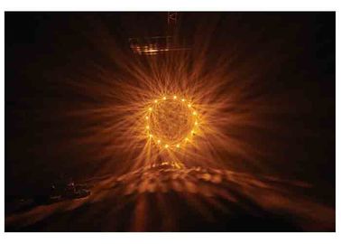 Gobos principais móveis da luz 8 do zumbido do feixe 350W com o disco do certificado do CE