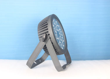 18 PCes 6 em luzes das latas de 1 paridade da fase do diodo emissor de luz de RGBW com alojamento fundido alumínio