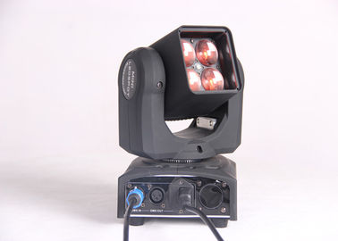 4 luz principal movente do diodo emissor de luz de w RGBW dos PCes 25 com ângulo de feixe 5-40° para DJ, disco