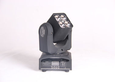 4 luz principal movente do diodo emissor de luz de w RGBW dos PCes 25 com ângulo de feixe 5-40° para DJ, disco
