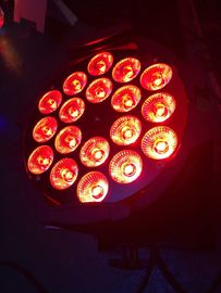 18pcs * 15W 6 em 1 lavagem exterior UV do diodo emissor de luz de RGBWA/luzes impermeáveis da paridade do diodo emissor de luz