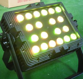 10w a iluminação exterior da lavagem da parede do rgbw 72pcs/conduziu a luz de inundação da lavagem da parede