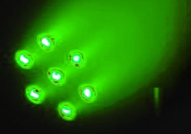 A paridade profissional do diodo emissor de luz da fase pode luzes, paridade lisa do diodo emissor de luz de 7pcs 12W RGB