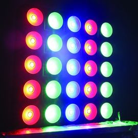 Luz conduzida da fase do disco da matriz dos antolhos da lavagem para o casamento da fase 25pcs x 30W