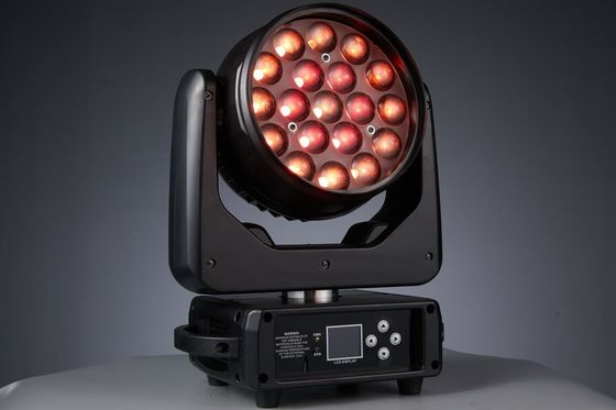 19LEDs Zoom LED Moving Head Light Para Nightclub Concert Music Party