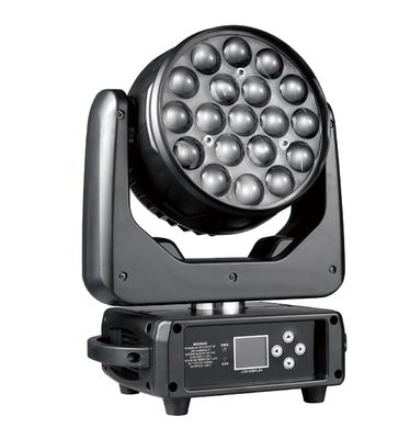 19LEDs Zoom LED Moving Head Light Para Nightclub Concert Music Party