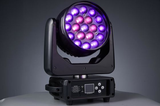 19LEDs Zoom LED Moving Head Light Para Nightclub Concert Music Party