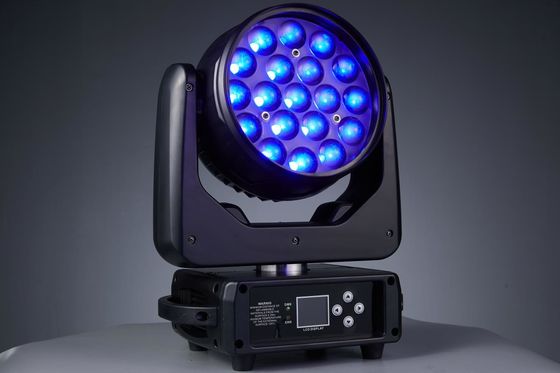 19LEDs Zoom LED Moving Head Light Para Nightclub Concert Music Party