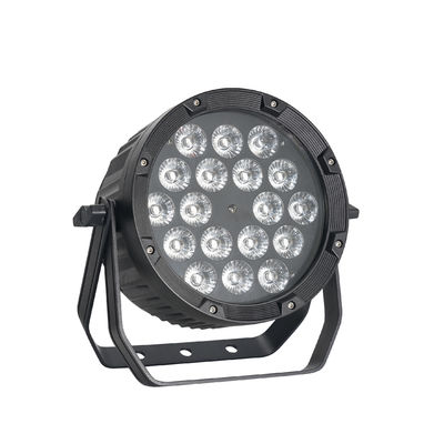 18pcs 12W IP65 resistente à água LED exterior Par Para Eventos RGBWA UV 6in1