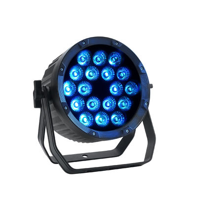 18pcs 12W IP65 resistente à água LED exterior Par Para Eventos RGBWA UV 6in1