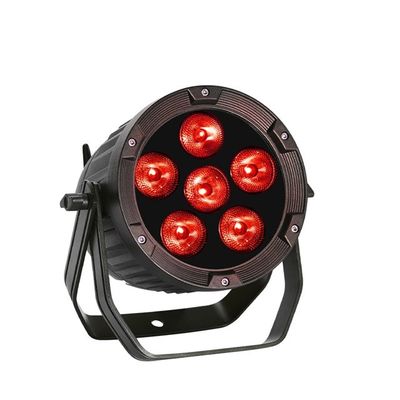 6pcs LED Par Bateria Luz Ecrã LCD Bateria impermeável IRC Par Luz Controle remoto