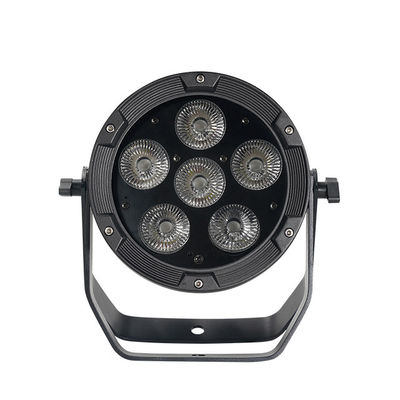 6pcs LED Par Bateria Luz Ecrã LCD Bateria impermeável IRC Par Luz Controle remoto