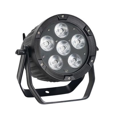 6pcs LED Par Bateria Luz Ecrã LCD Bateria impermeável IRC Par Luz Controle remoto