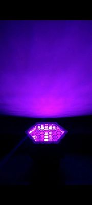 RGB Strobe Matrix Led Retro Lâmpadas de lavagem acentuada luz auxiliar strob Hexagun luz