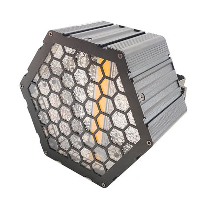 RGB Strobe Matrix Led Retro Lâmpadas de lavagem acentuada luz auxiliar strob Hexagun luz