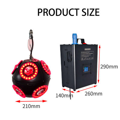 3m DMX Guincho RGB bola opan LED bola cinética