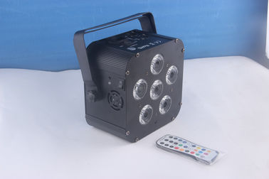 100 mil horas onde a paridade pode 64 luzes do diodo emissor de luz/paridade da bateria podem DMX512 dominar o controle do escravo