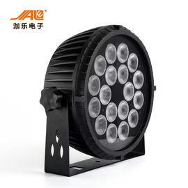 18x18w RGBWA 6 UV em 1 controle liso do brilho alto DMX da luz da paridade do diodo emissor de luz