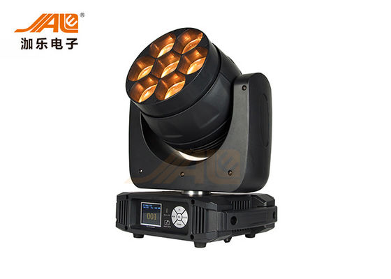 7*40W a fase movente do diodo emissor de luz do zumbido RGBW ilumina a rotação 350°