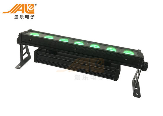 7pcs 30w 4in1 controle de ponto de pixel à prova d'água barra de parede de lavagem IP65 cada LED controle individual