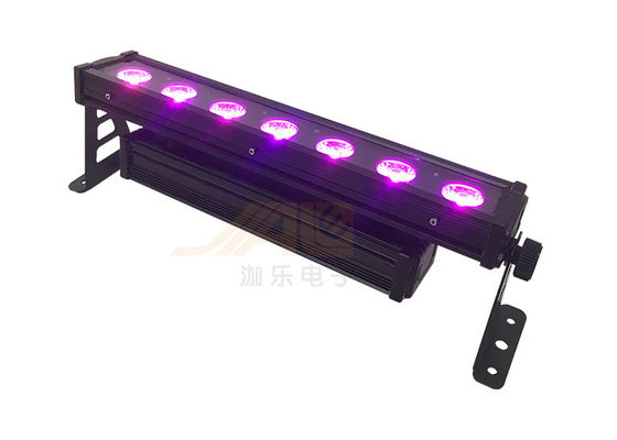 7pcs 30w 4in1 controle de ponto de pixel à prova d'água barra de parede de lavagem IP65 cada LED controle individual
