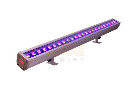 iluminação exterior impermeável UV do diodo emissor de luz da luz da fase de luz da arruela da parede de 24*3W IP65