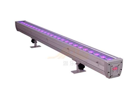 iluminação exterior impermeável UV do diodo emissor de luz da luz da fase de luz da arruela da parede de 24*3W IP65