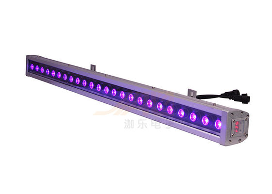 iluminação exterior impermeável UV do diodo emissor de luz da luz da fase de luz da arruela da parede de 24*3W IP65