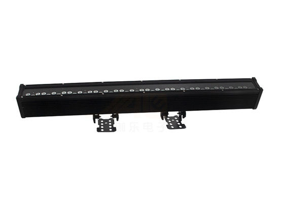 Luz de escurecimento linear da parede da lavagem do diodo emissor de luz de IP65 60hz 72*3W RGBWA