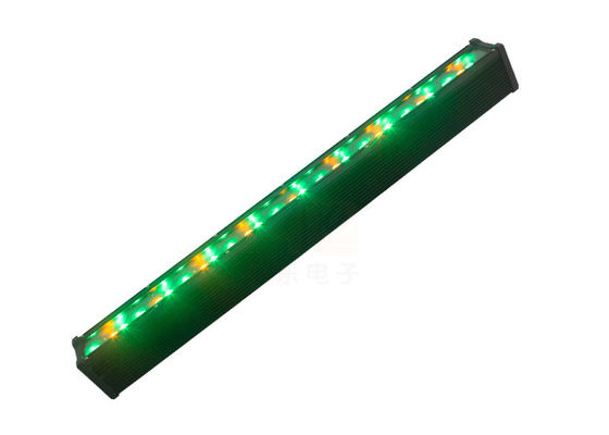 Luz de escurecimento linear da parede da lavagem do diodo emissor de luz de IP65 60hz 72*3W RGBWA