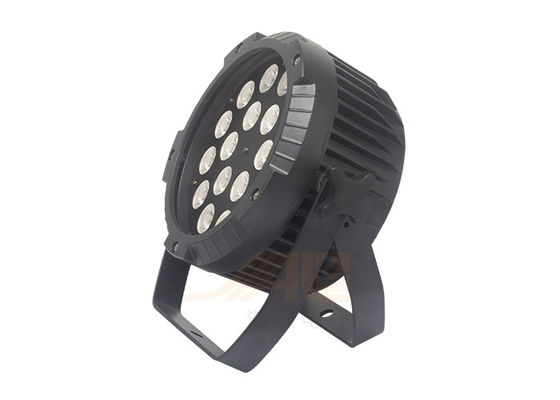 A paridade lisa impermeável do diodo emissor de luz 18PCS pode luzes para o partido de disco KTV