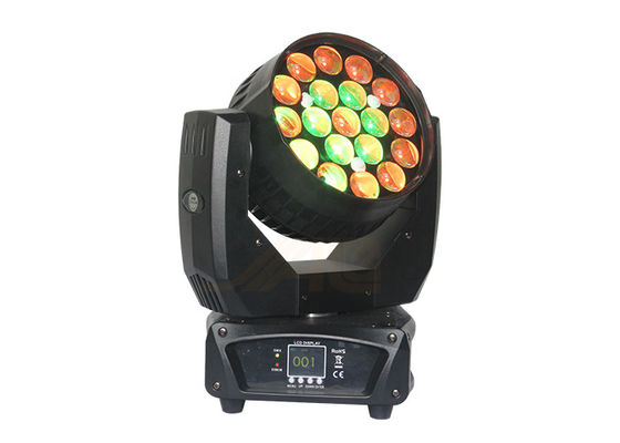 feixe principal 4 do zumbido movente do diodo emissor de luz 19x15W em luzes de 1 disco