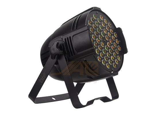 54x3w RGBW 3 em 1 paridade do diodo emissor de luz pode ilumina o escurecimento eletrônico de 100%