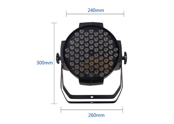 7CH 72x3w RGBW conduziu a paridade pode encenar a luz para Ktv
