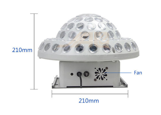 A fase plástica do disco da C.A. 110v 25w do ferro 60Hz ilumina o controle sadio