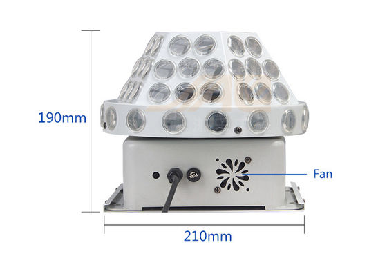 Luz conduzida RGB da fase de DMX 512 220V 30 w para o disco do DJ