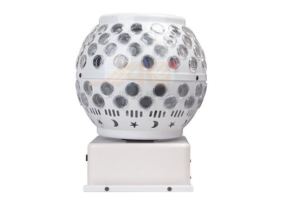 O RGB 3 em 1 fase do disco do efeito do diodo emissor de luz 50W ilumina Crystal Magic Ball