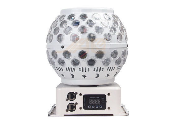 O RGB 3 em 1 fase do disco do efeito do diodo emissor de luz 50W ilumina Crystal Magic Ball
