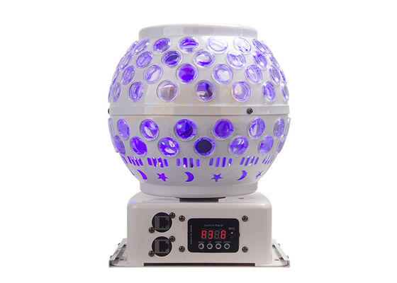 O RGB 3 em 1 fase do disco do efeito do diodo emissor de luz 50W ilumina Crystal Magic Ball