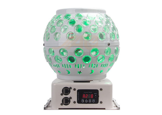 O RGB 3 em 1 fase do disco do efeito do diodo emissor de luz 50W ilumina Crystal Magic Ball